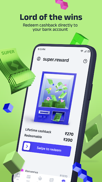 super.money – UPI by Flipkart 2025 మీ కీ ఆర్ కోడ్ స్కాన్ చేసినప్పుడు క్యాష్ బ్యాక్ వస్తుంది