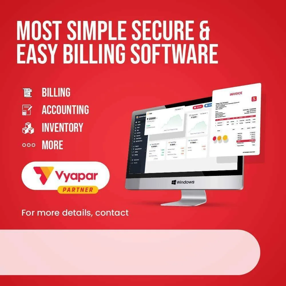 vyapar billing application available your offices business shops local shops with best price 2025