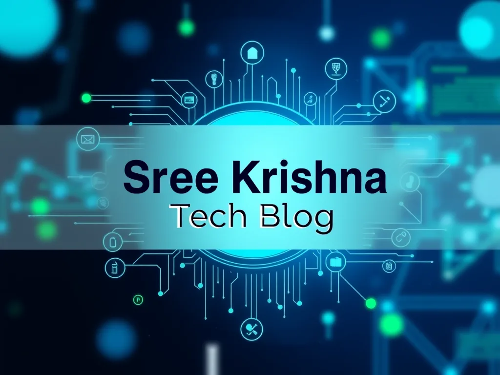 Sree Krishna tech blog business promotion available Anantapur 2025