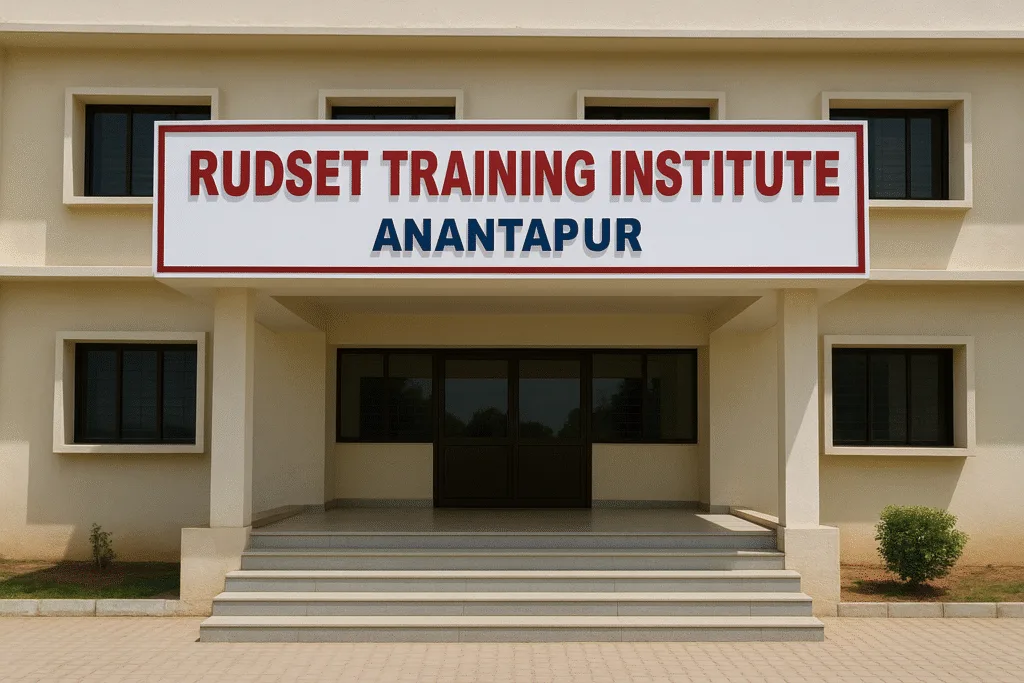 RUDSET  TRAINING INSTITUTE FREE COURSES AVAILABLE ANANTAPUR 2025
