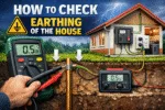 how to check earthing of the house 2025