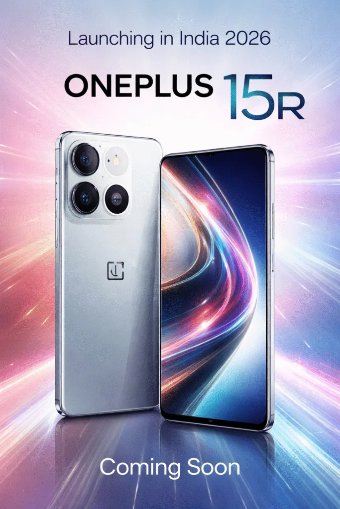 OnePlus 15R mobile  launch in India 2026