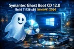 Symantec Ghost Boot CD 12.0 Build 11436 x86 (Win10PE) 2026