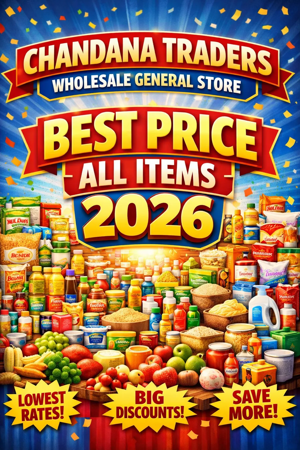 Chandana Traders Wholesale General Store Best Price all items 2026