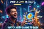 zyngram app Earn 4.3 Lakhs in 32 Days watching videos like videos to earn money daily 2026