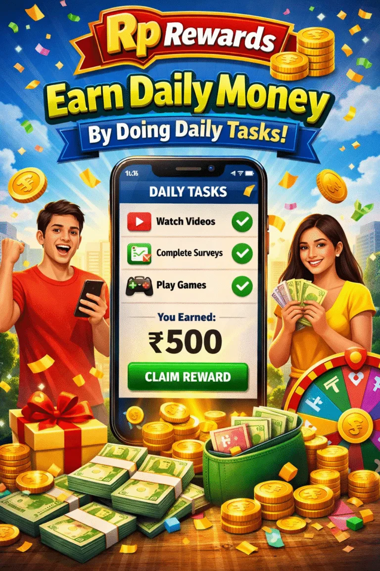 Rp Rewards - Earn Daily Money app to do daily tasks 2026