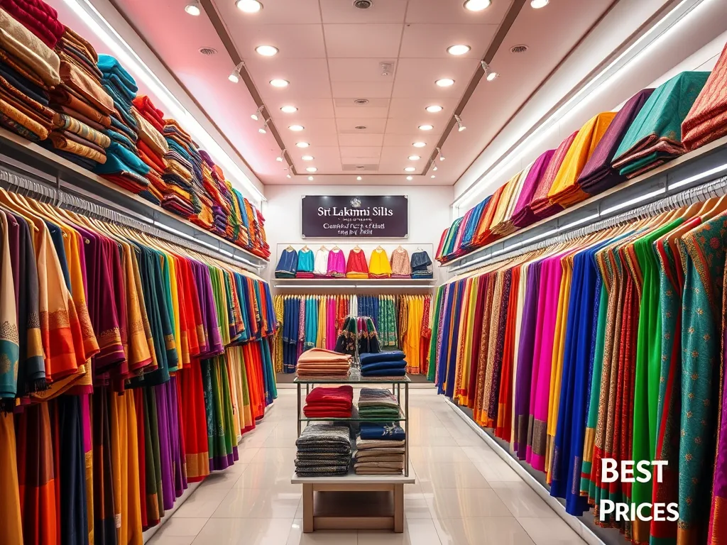 Sri lakshmi Silks best prices all clothes store Anantapur 2026