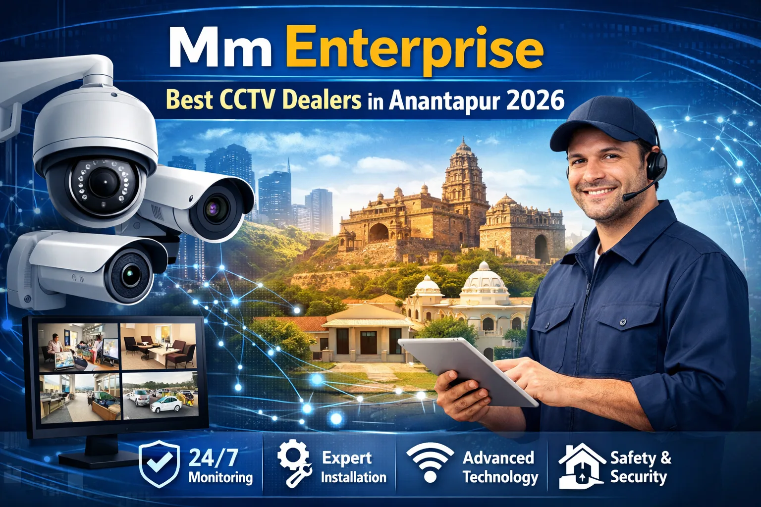 Mm Enterprise - Best CCTV Dealers in Anantapur 2026